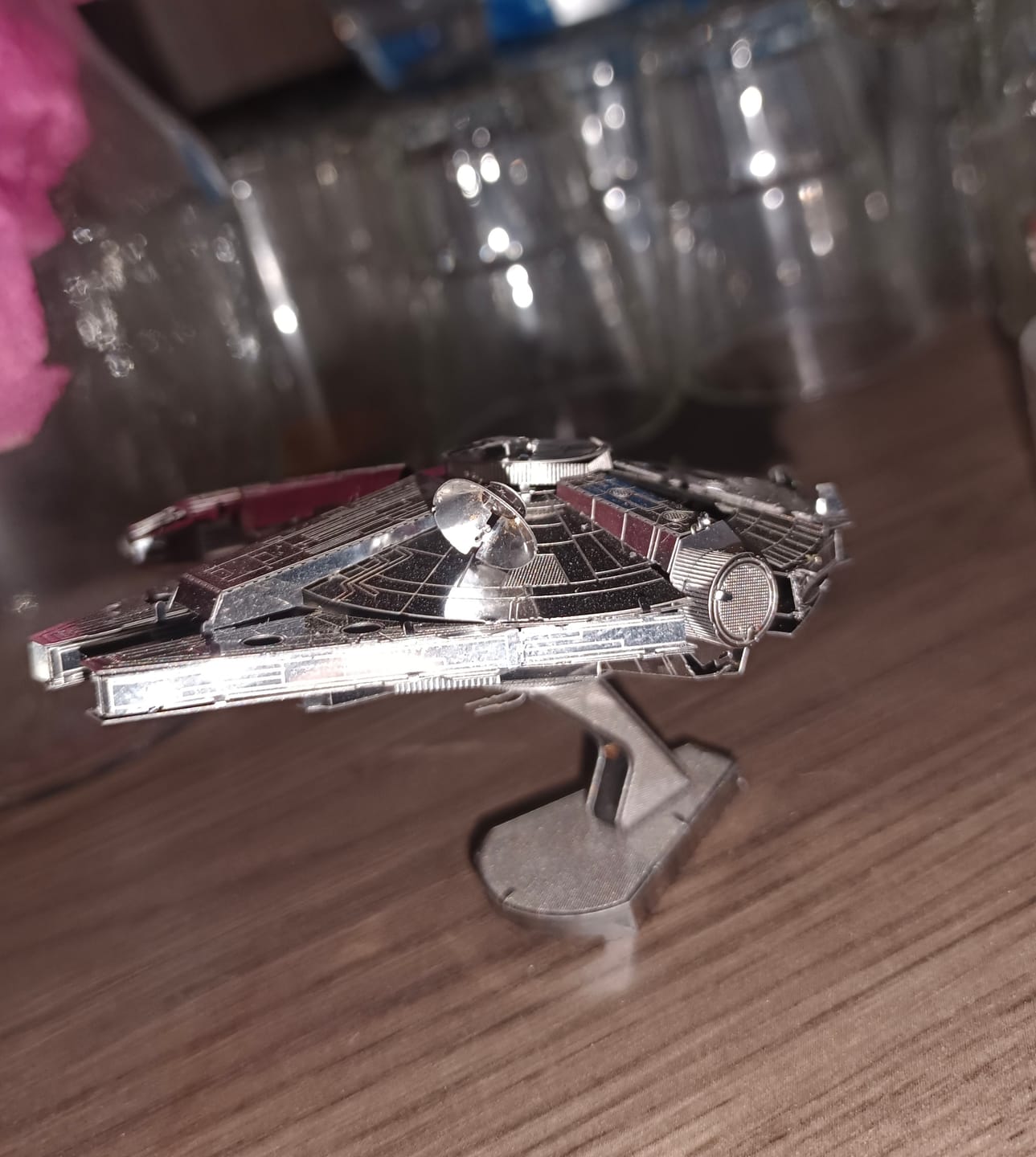 Customer photo review of Halcón Milenario - Star Wars (Puzzle 3D)