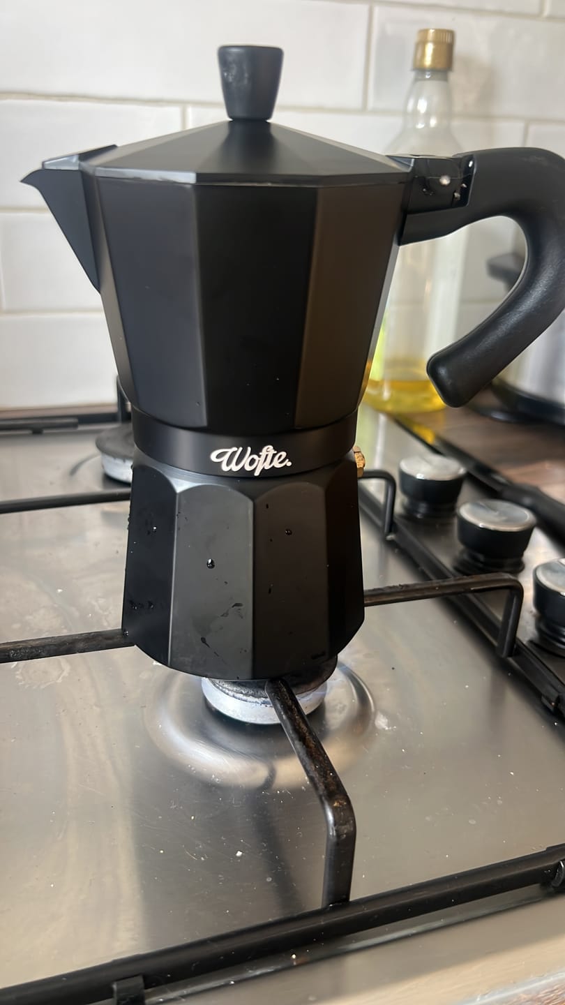 Customer photo review of Stove Top Coffee Maker