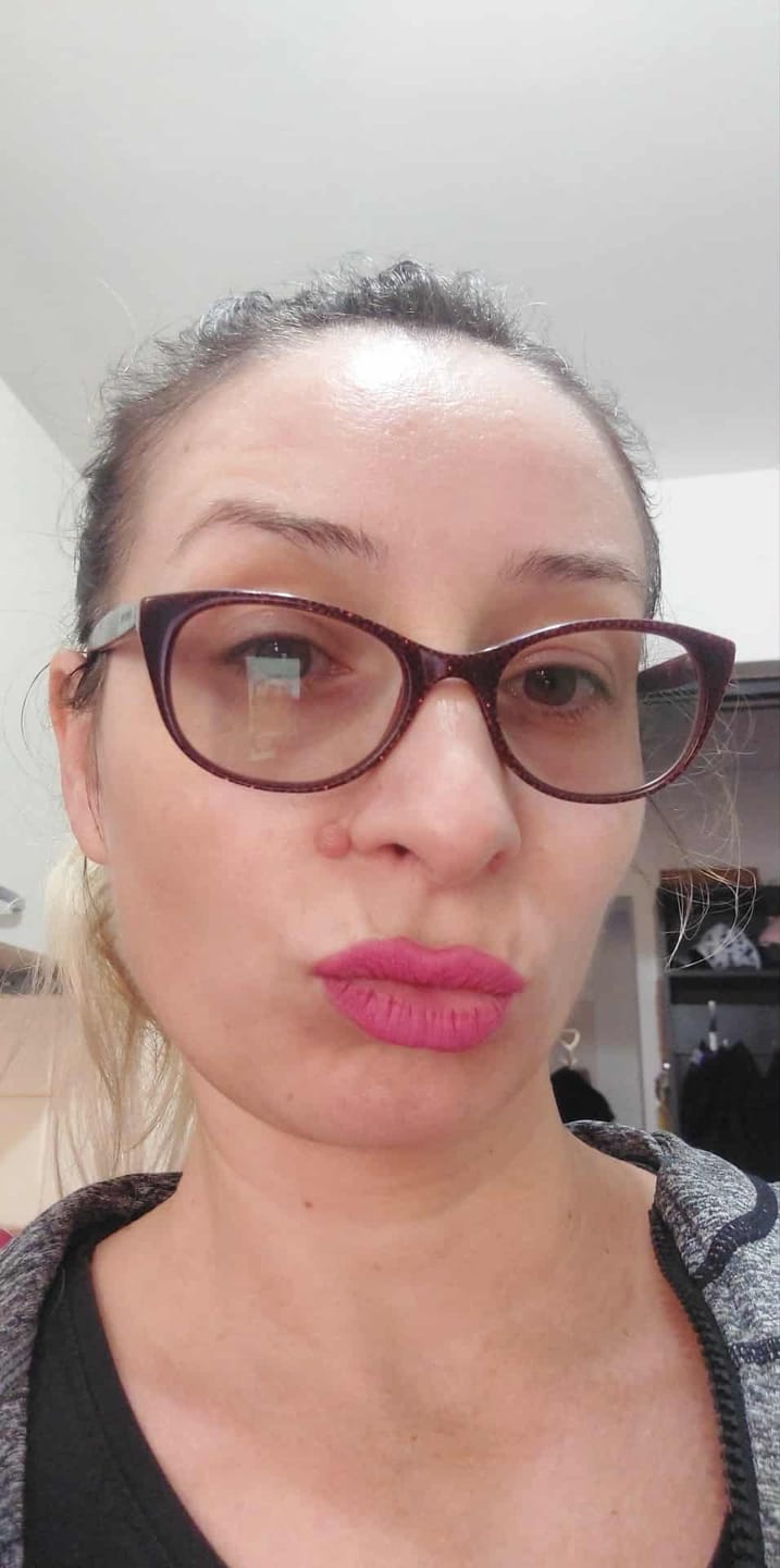Customer photo review of Ruj lichid mat rezistent la transfer