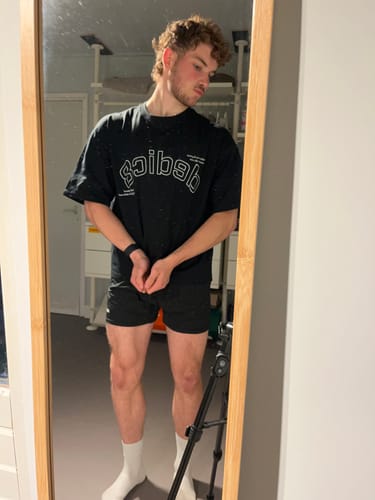 Customer photo review of Dedic8 Simple Shorts