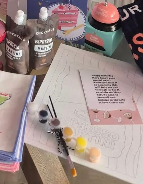 Customer photo review of Type Personalised Message