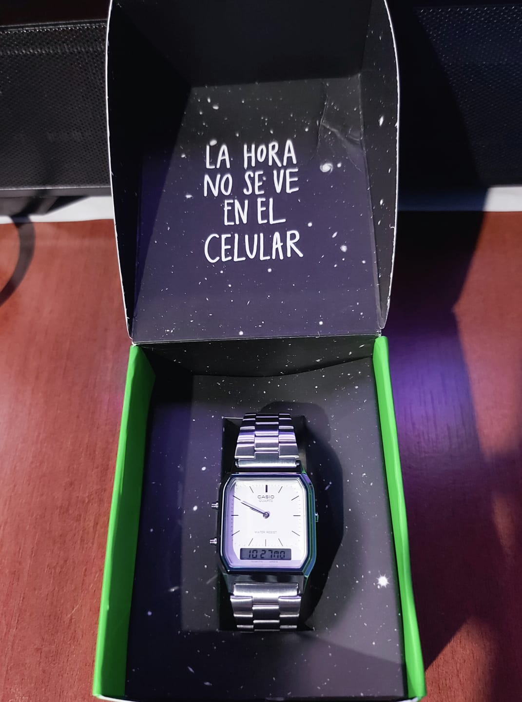 Customer photo review of Reloj Casio Vintage AQ-230A-7DMQ Análogo Digital Plateado