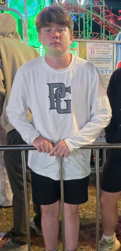 Customer photo review of ESSENTIALS COOLCORE LONG SLEEVE TEE