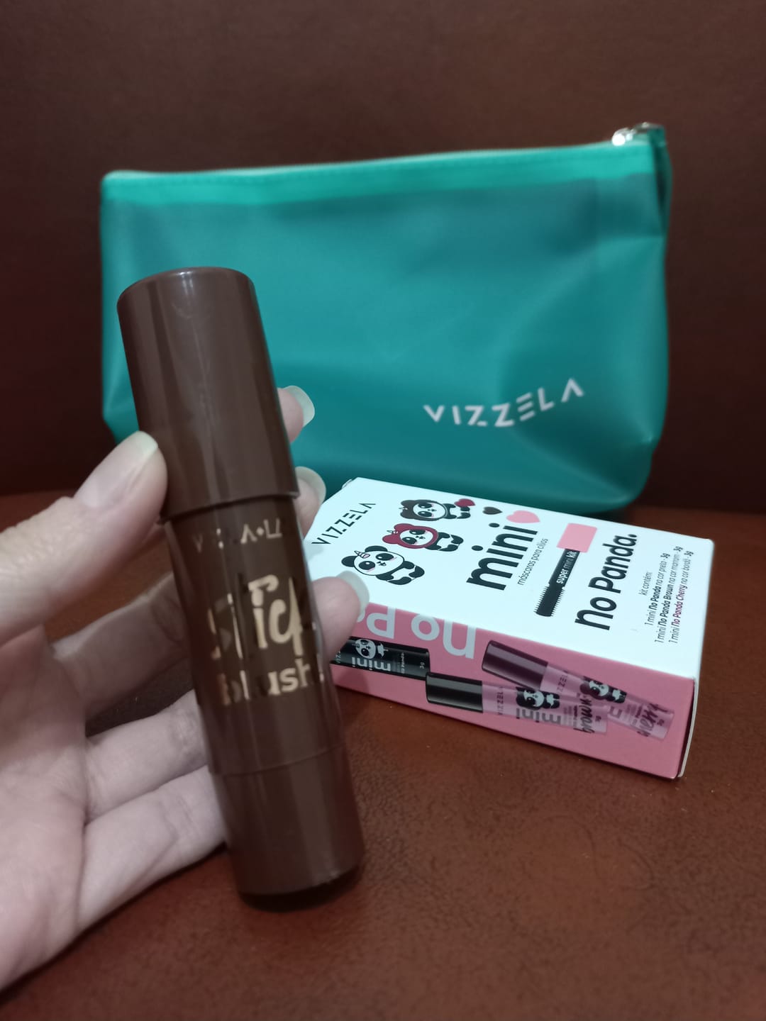 Customer photo review of Kit 3 Mini Máscaras - Vizzela