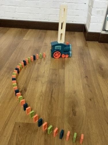 Customer photo review of Montessori Domino Train™