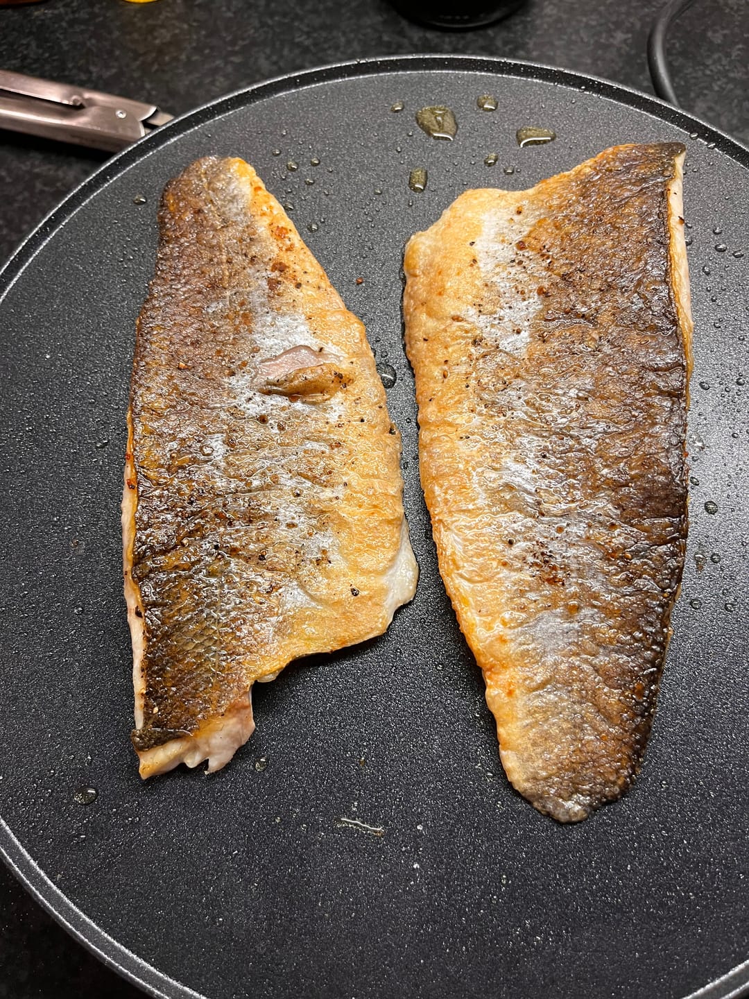 Customer photo review of Sea Bass fillet
