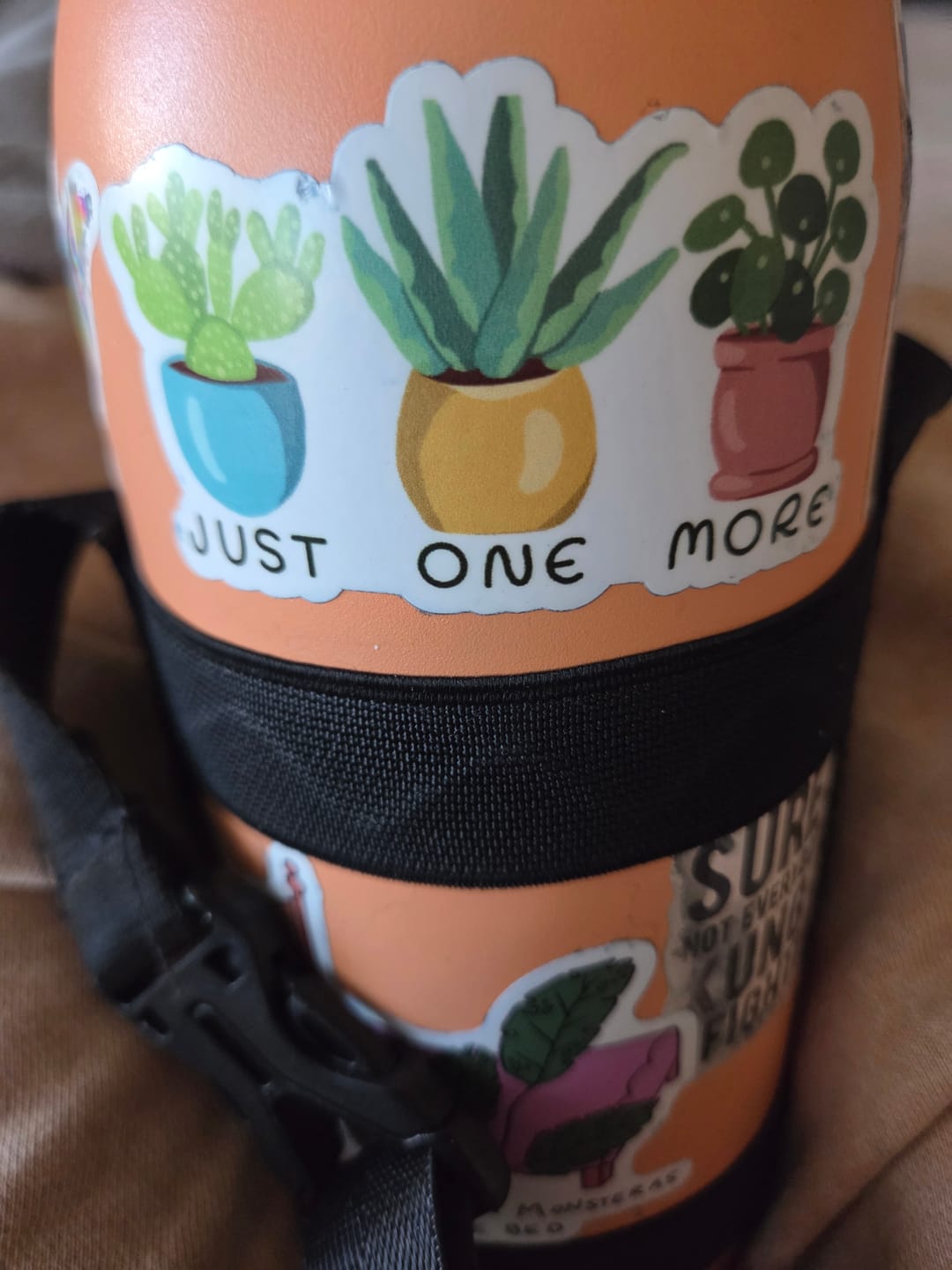 Customer photo review of Just One More Plant Sticker