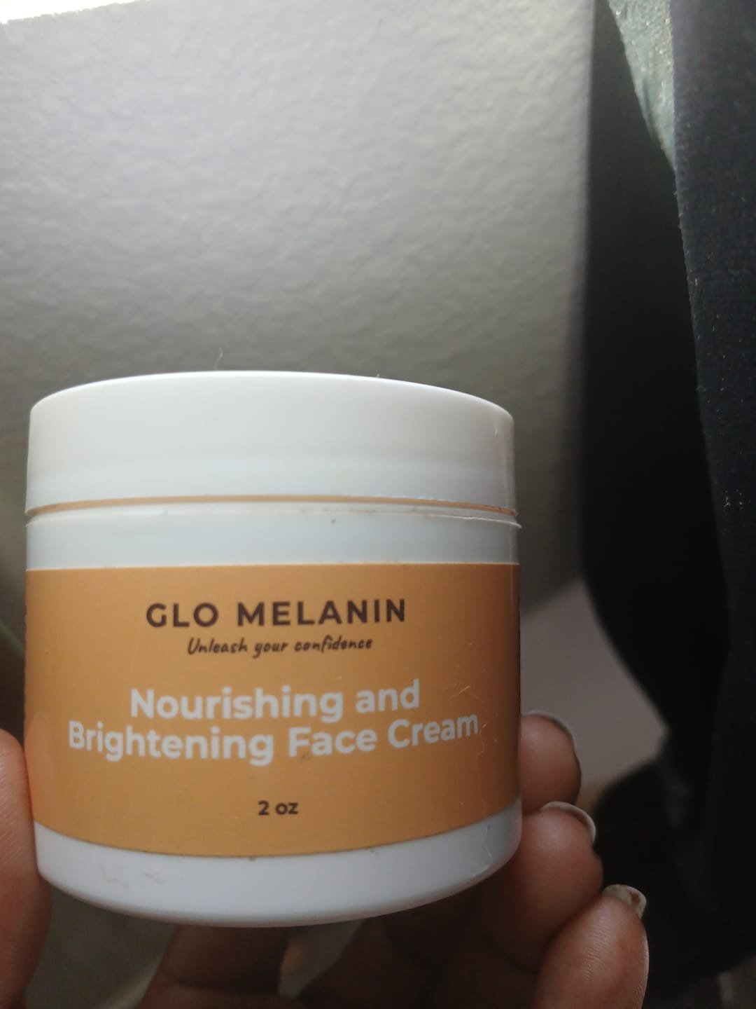 Customer photo review of Nourishing and Brightening Face Cream