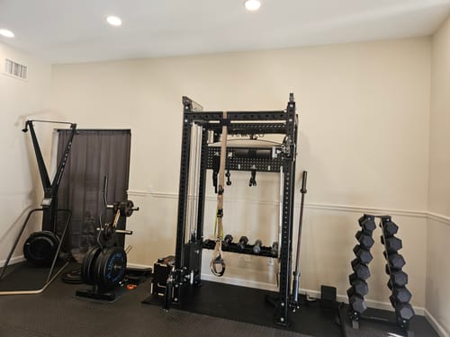 Customer photo review of ANUBIS™-1.0 Half Rack Functional Trainer