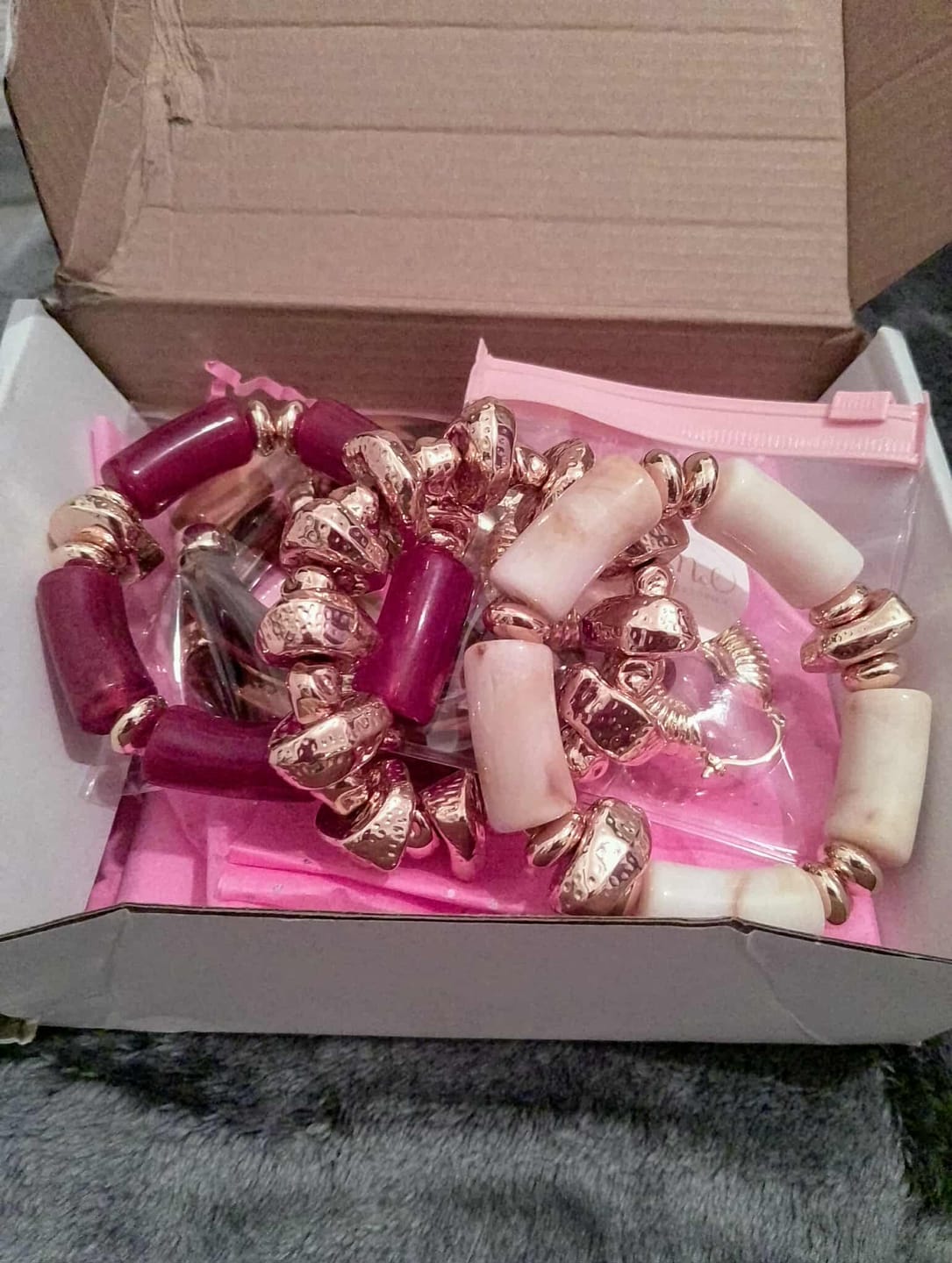 Customer photo review of Autumn Spice Bracelets (set of 3)