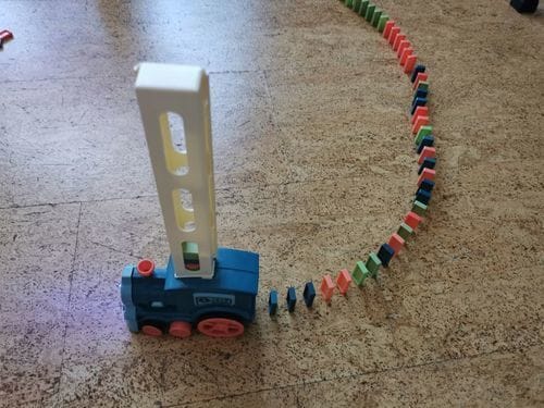 Customer photo review of Montessori Domino Train™