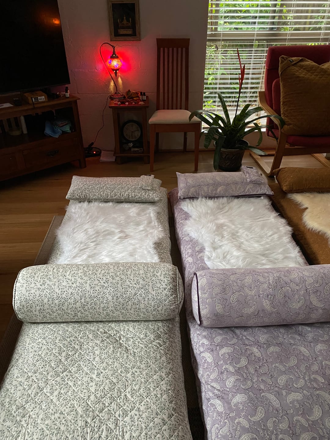 Customer photo review of Holly Sage Yoga Nidra and Meditation Comfort Bundle