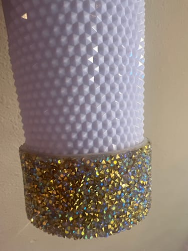 Customer photo review of Ice Gold Druzy BLING Tumbler Boot -fits 40oz New!