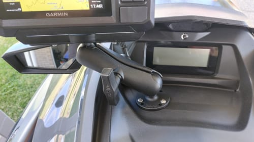 Customer photo review of RAM 1.5" Balls Medium Length Socket Arm (RAM-201U)