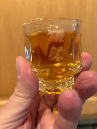 Customer photo review of Dassai – Japanese Crystal Sake Glass