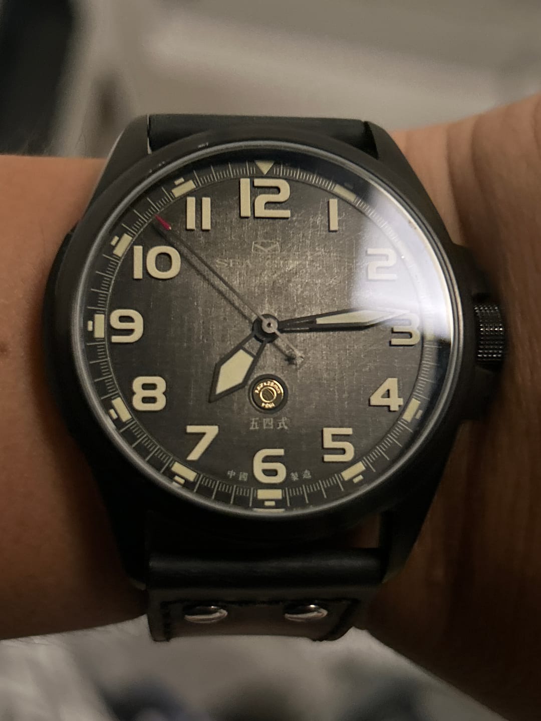 Customer photo review of Vintage | Military Watch | Luminous | 100m Waterproof | Pilot | 43mm