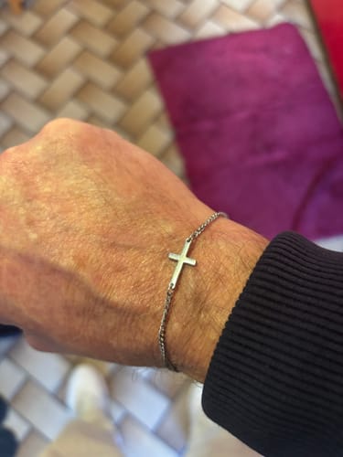 Customer photo review of CROSS CHAIN | Silver