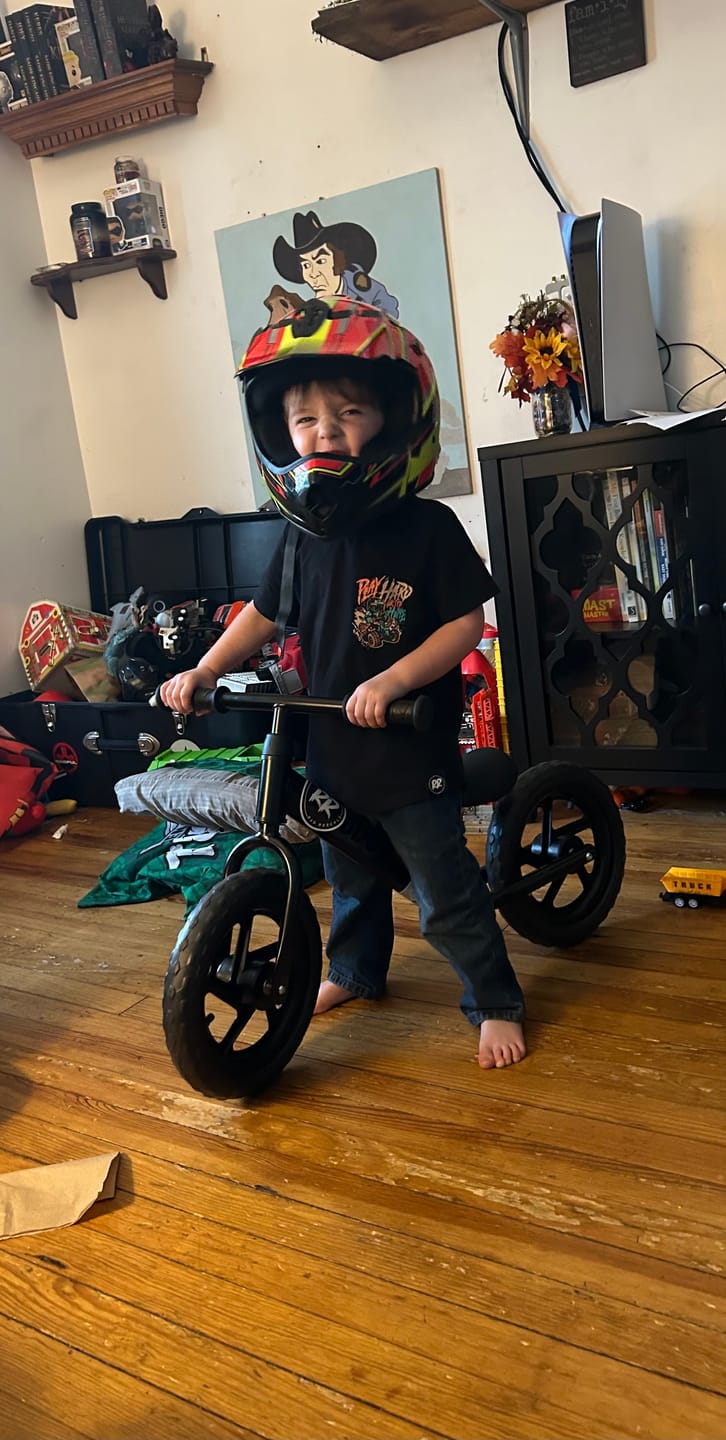 Customer photo review of Play Hard or Go Home T-Shirt