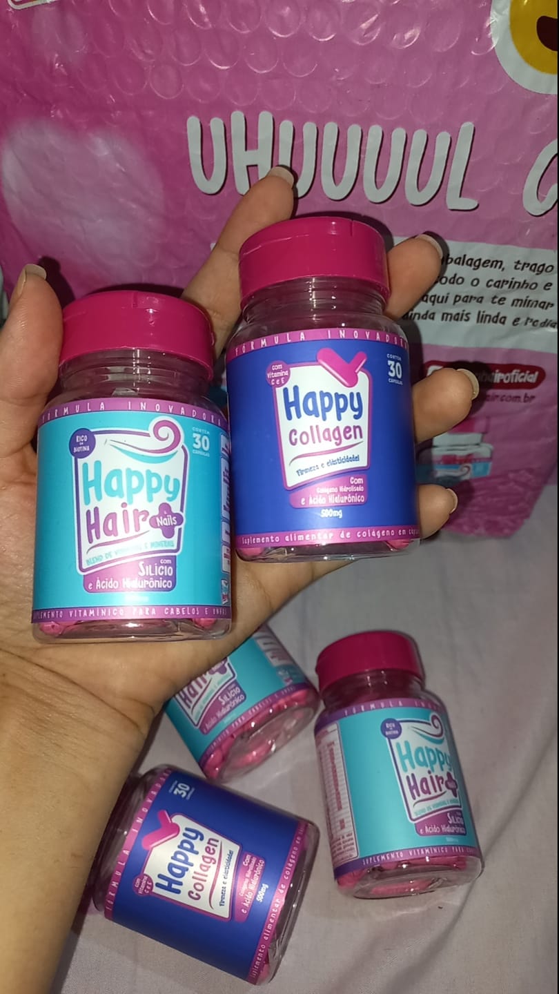 Customer photo review of (GRÁTIS) 1 Pote Colágeno Com Ácido Hialurônico