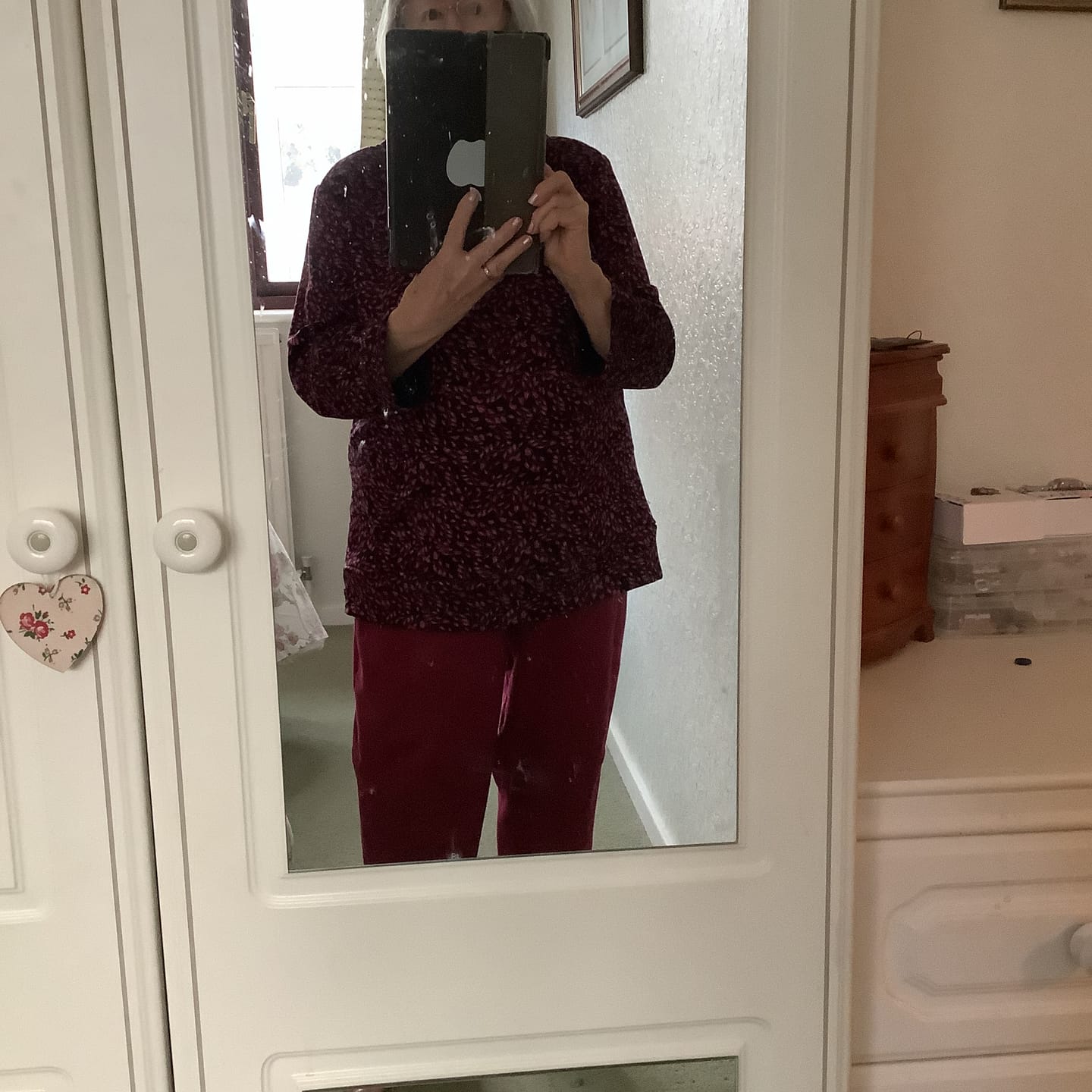 Customer photo review of Plain French Terry Fabric