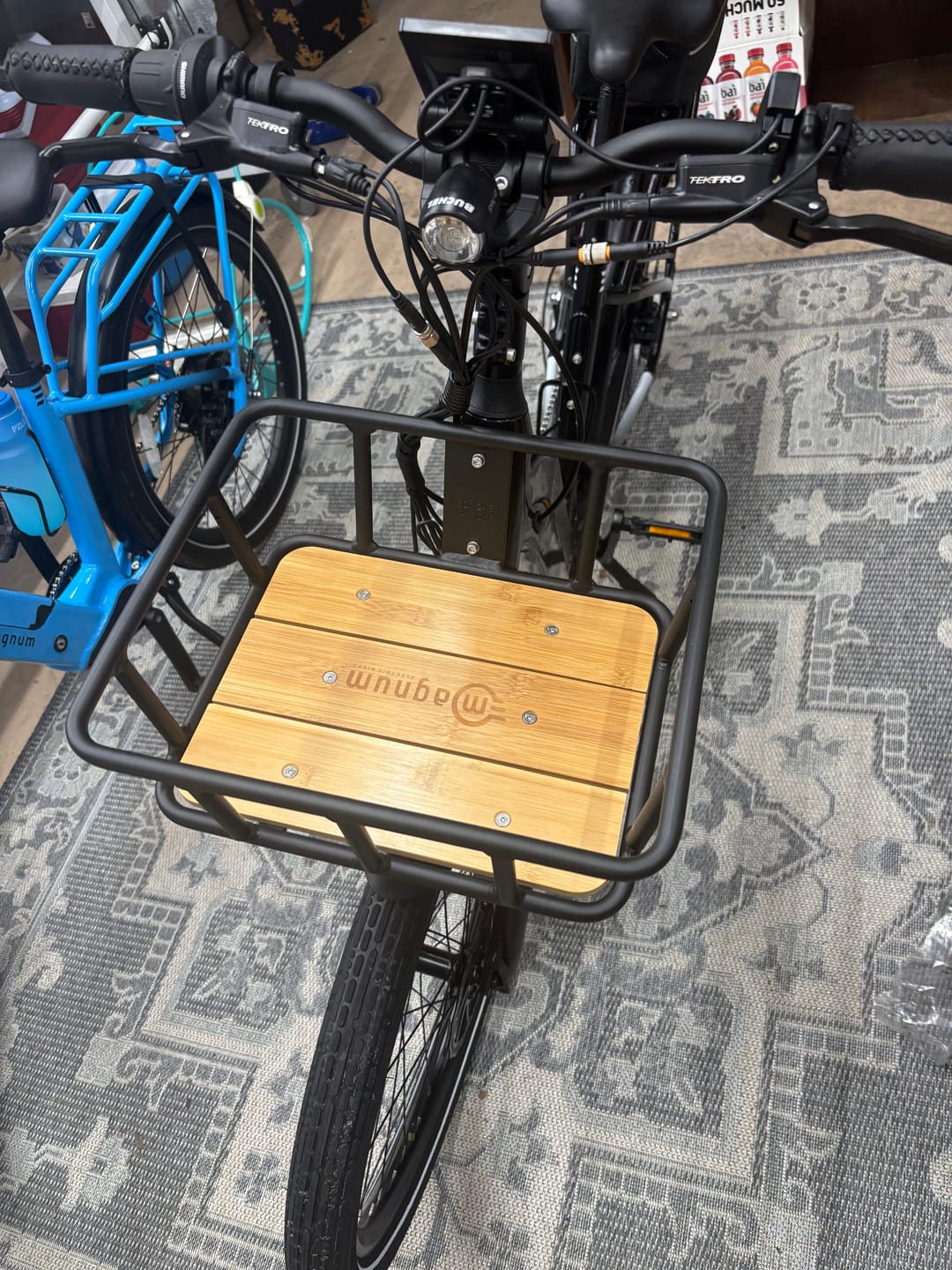 Customer photo review of Multi-Purpose Front Cargo Basket