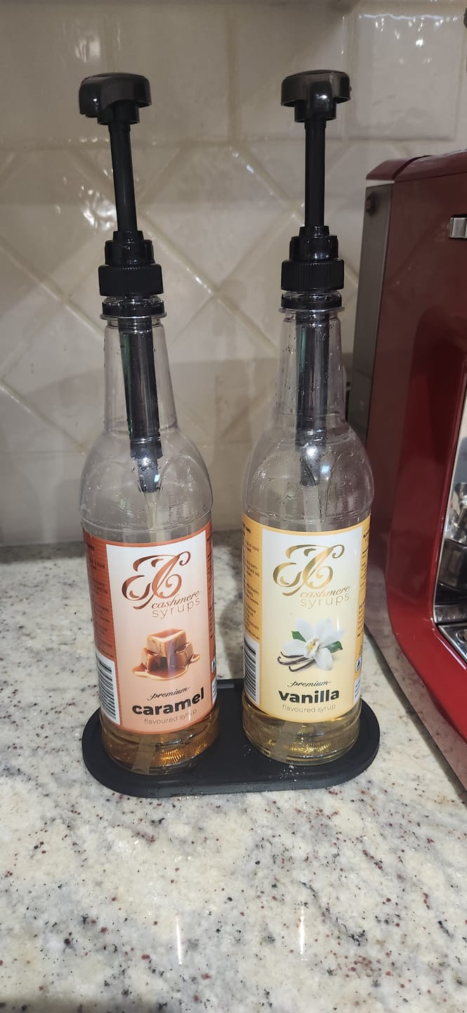 Customer photo review of Syrup Pump for 750mL Bottle
