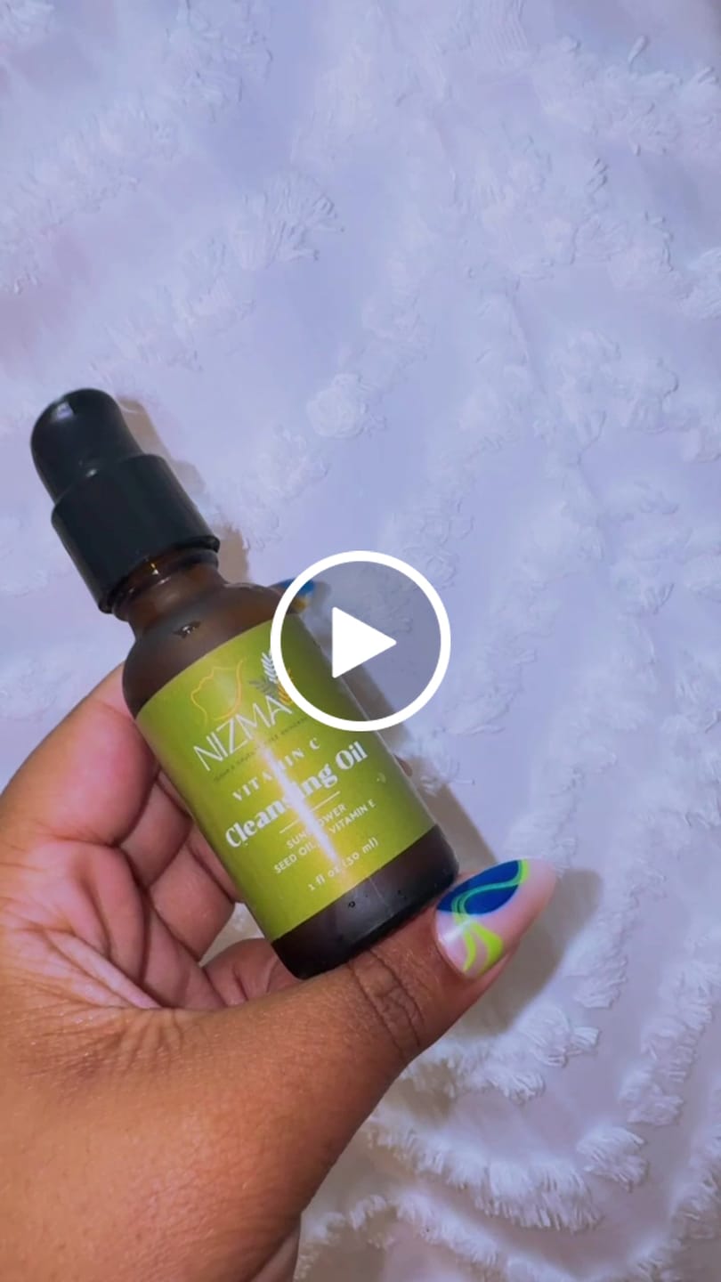 Customer video review of Vitamin C Cleansing Oil
