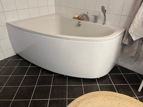 Customer photo review of Uni lack hvit høyglans kontaktplast