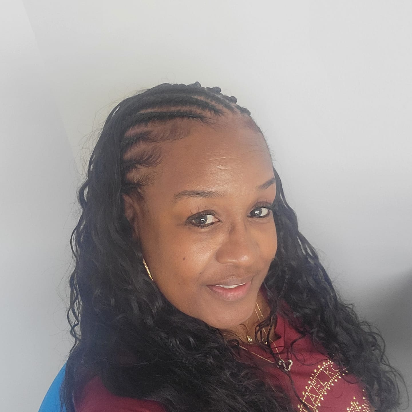 Customer photo review of Body Wave Human Hair Bundles Natural Color