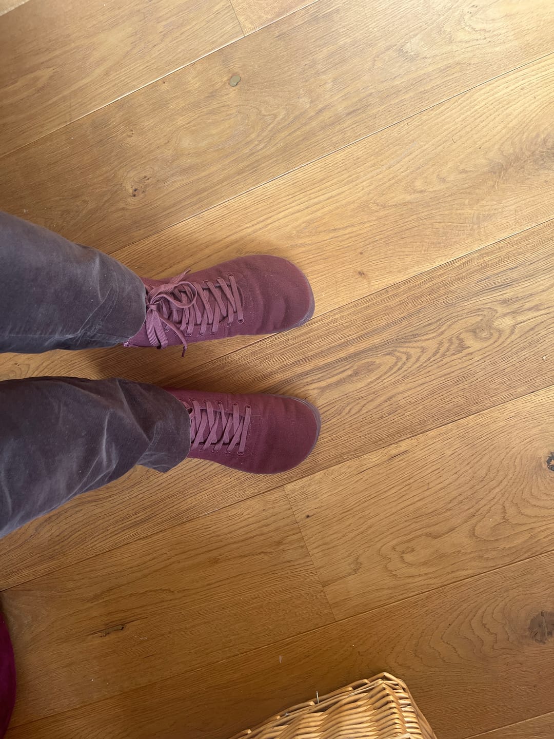 Customer photo review of Vaistoa Tunto 2 | Felt Barefoot Sneakers