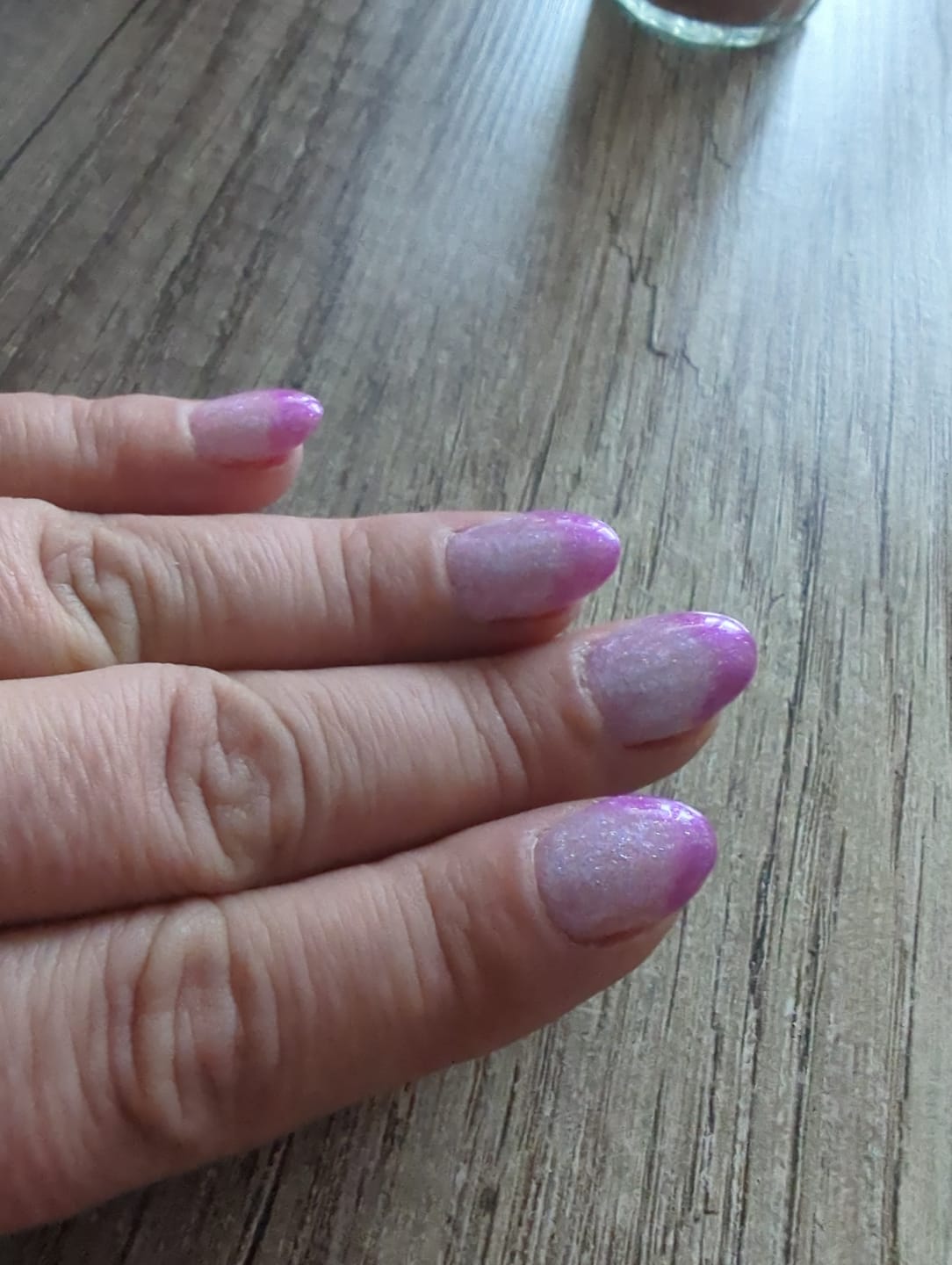 Customer photo review of Make UP UV Gel - blue dream - HEMA frei