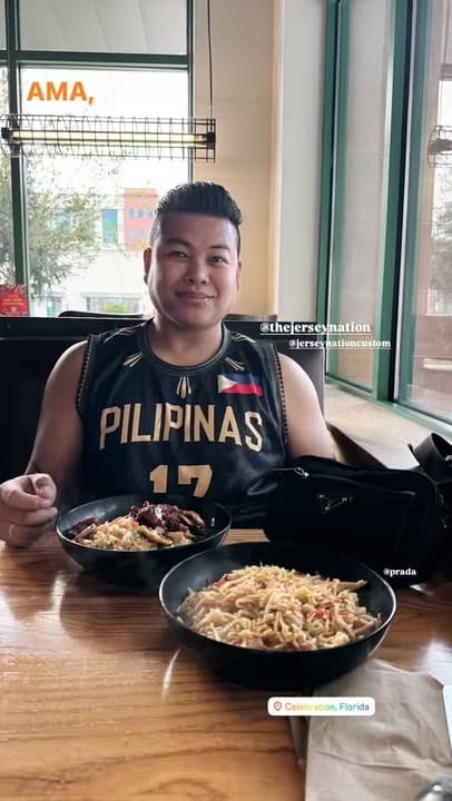Customer photo review of Philippines 'Luzviminda' Custom Basketball Jersey