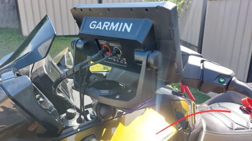 Customer photo review of RAM Universal Base with 1.5" Ball (RAM-111BU)