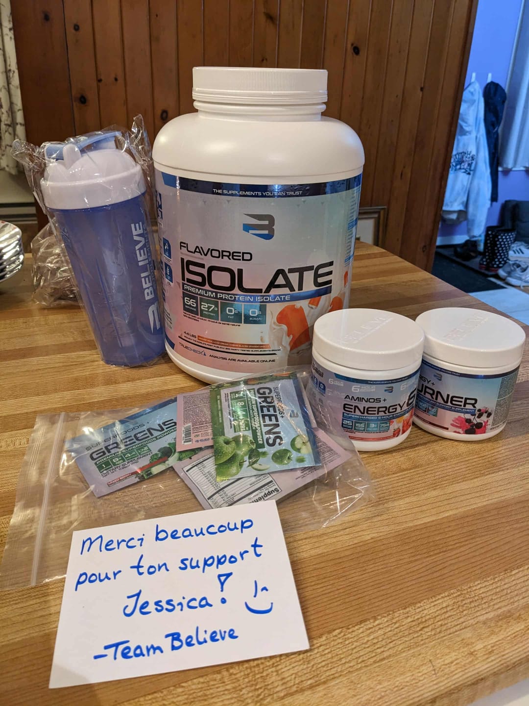 Customer photo review of Energy + Burner