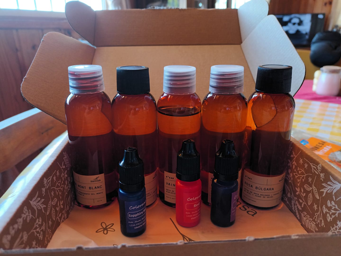 Customer photo review of Pigmento liquido