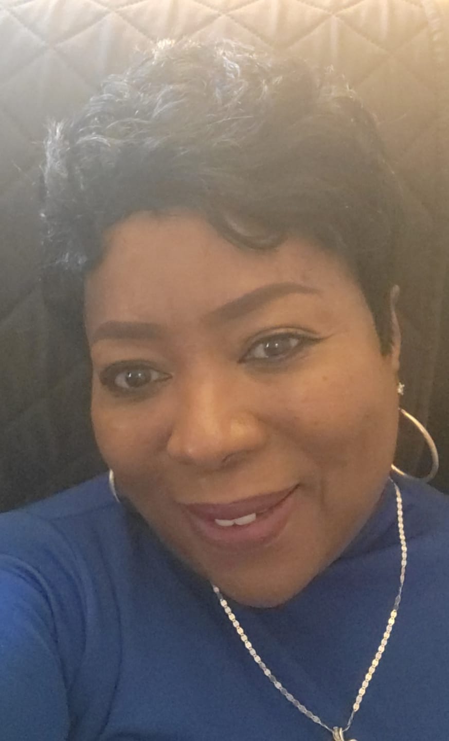 Customer photo review of Classic Heart Name Hoop Earrings