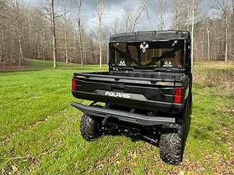 Customer photo review of Hard Coated Rear Windshield for Polaris Ranger XP/Crew