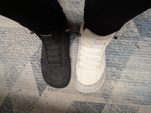 Customer photo review of Yew - Barefoot Shoes