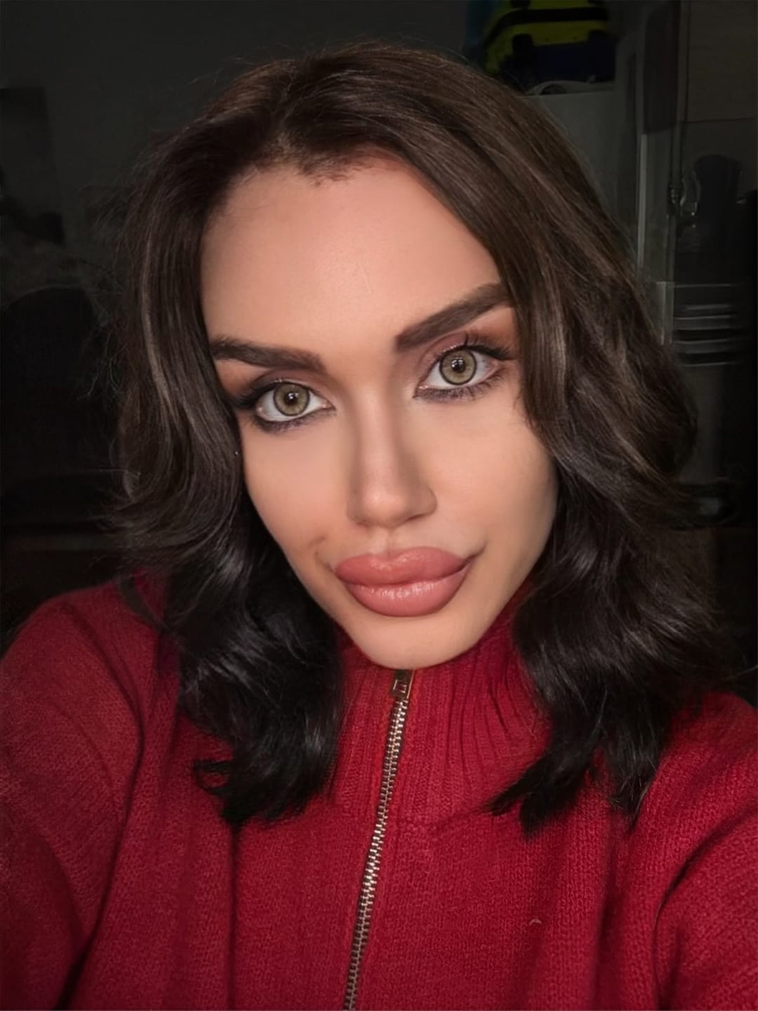 Customer photo review of BELLE | OLIVE BROWN