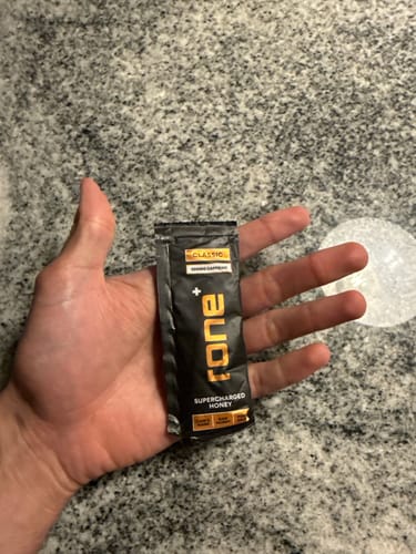 Customer photo review of 100mg Caffeine - Classic - SuperCharged Honey (20-Pack)