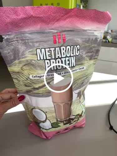 Customer video review of Metabolic Protein - Collagene Grass fed - Gusto Cacao
