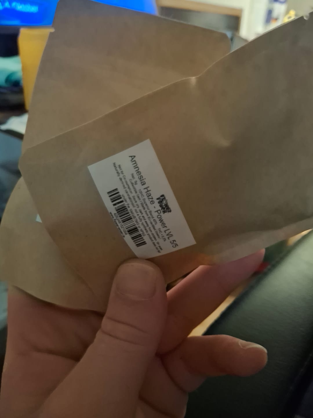 Customer photo review of 😶‍🌫️ Amnesia Haze - Power LVL: 5/5