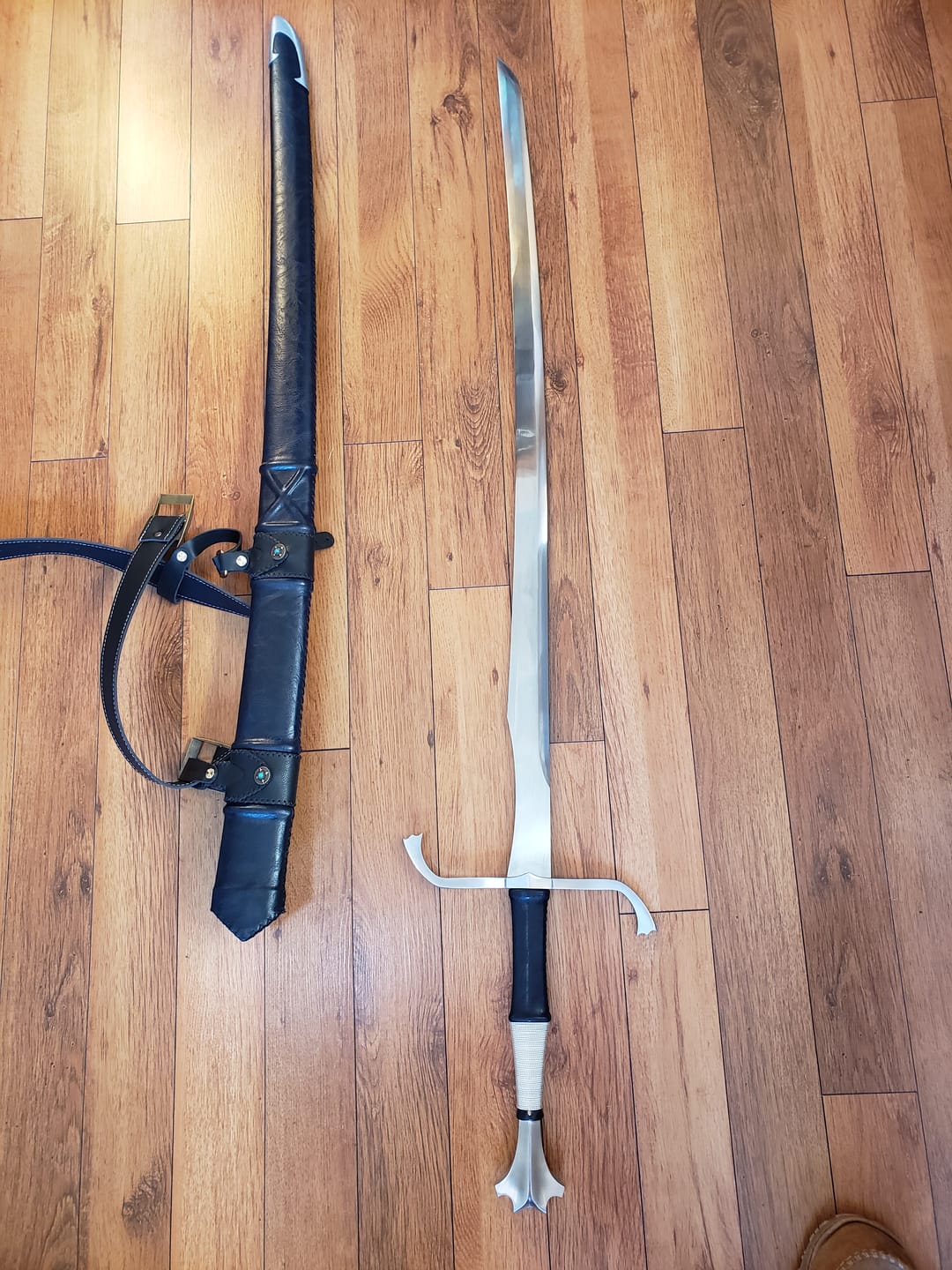 Customer photo review of The windlash Medieval Sabre