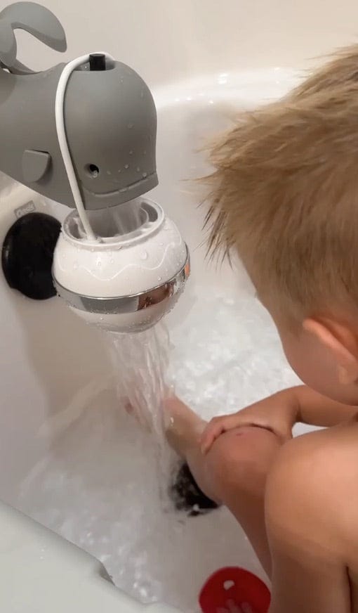 Customer photo review of Skincare Bath Filter by Kinder Filter