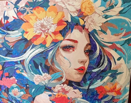 Customer photo review of Garden Whispers