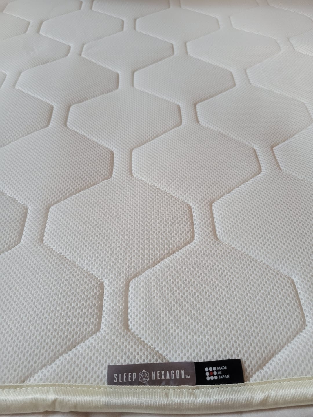Customer photo review of SLEEP HEXAGON　上位版ホルミシスベッドパッド