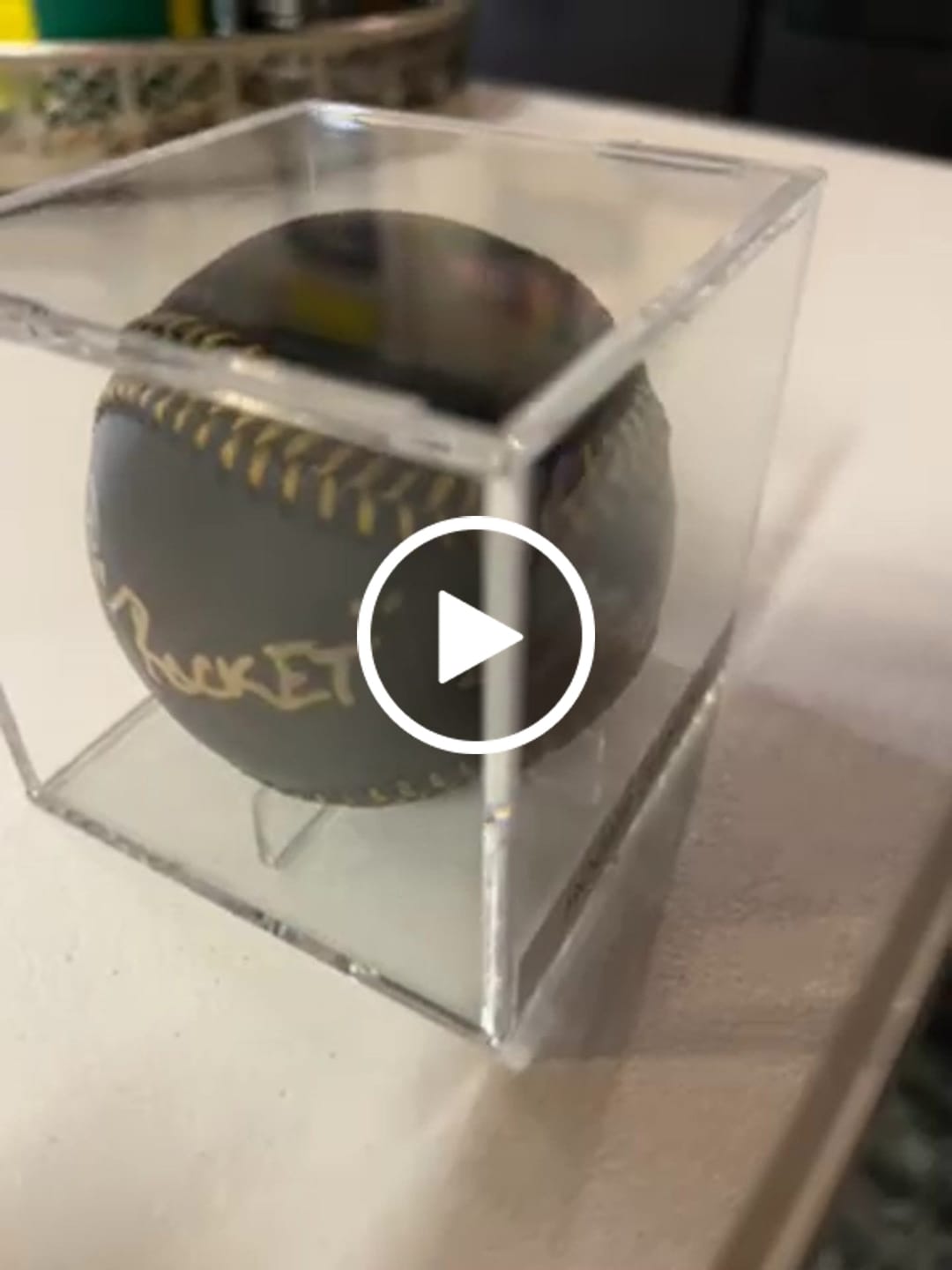 Customer video review of Roger Clemens Autograph Signing