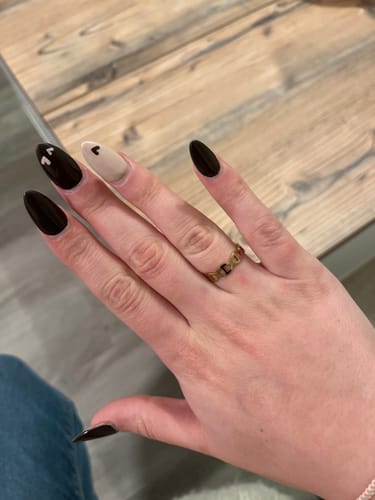 Customer photo review of Delina Ring - Gold