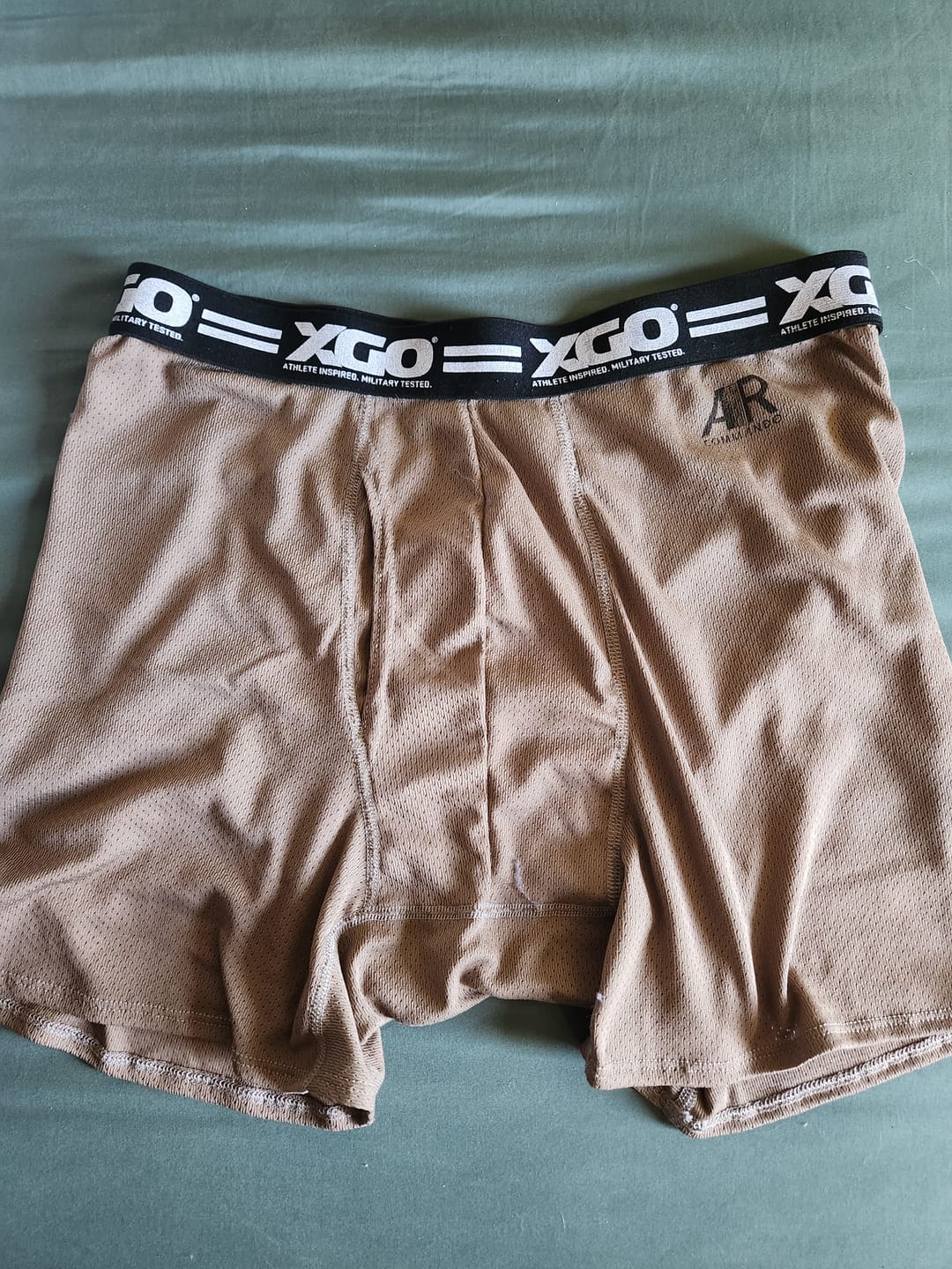 Customer photo review of Lightweight Performance Cooling Mesh Boxer Brief (PH1)