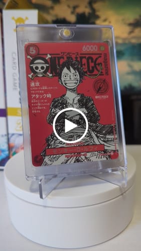 Customer video review of (NOT SEALED) One Piece Monkey D Luffy SR ST21-014 Magazine 020 Japanese